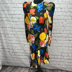 Vintage floral dress